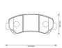 Колодки гальмові передні Nissan Juke, X-Trail, Qashqai Jurid 573379J (фото 1)
