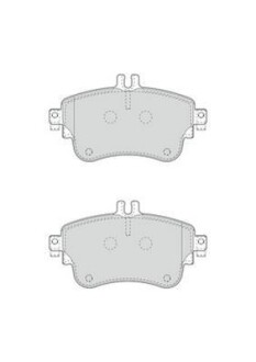 Гальмівні колодки передні Mercedes A-Class, B-Class, CLA Jurid 573402J