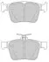 Тормозные колодки задние Audi A3, Q3, TT/VW Arteon, Golf, Passat, Tiguan, Touran/Skoda/Seat Jurid 573415J (фото 1)