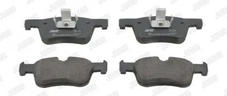 Гальмівні колодки передні BMW 1-Series, 3-Series, 4-Series Jurid 573419J