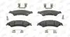 Гальмівні колодки передні Ford Ranger (2011->) Jurid 573449J (фото 1)