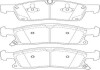 Гальмівні колодки передні Mercedes M-Class, GLE (W166), GLS, GL (X166) / Jeep Grand Cherokee IV Jurid 573459J (фото 1)