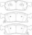 Гальмівні колодки передні Mercedes M-Class, GLE (W166), GLS, GL (X166) / Jeep Grand Cherokee IV Jurid 573459J (фото 1)