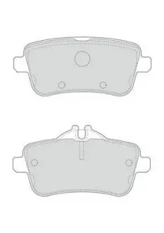 Гальмівні колодки задні AMG Mercedes A-Class (W176) CLA (X117) GL (X166) GLA (X156) GLE GLS M-Class Jurid 573465J