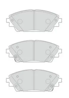 Колодки тормозные передние Mazda 3, CX-3, CX-30 Jurid 573611J