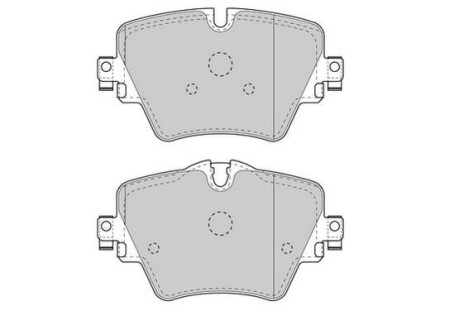 Тормозные колодки передние BMW 1-Series, 2-Series, 5-Series, X1, X2, X3, X4, Z4 / Mini / Toyota Supra Jurid 573612J