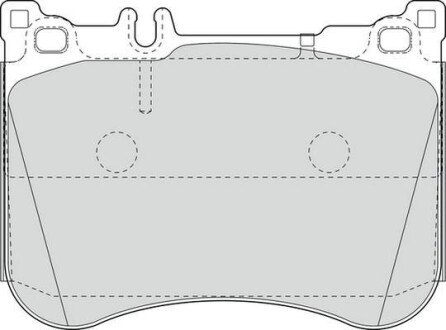 Тормозные колодки передние Mercedes E-Class (W213, A238, C238), S-Class (W222), CLS (C257), S, SL Jurid 573625J
