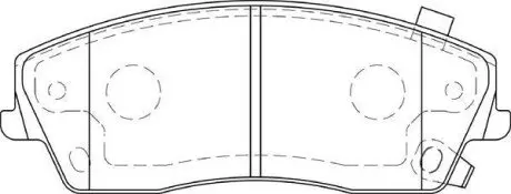CHRYSLER Торм. колодки передн. 300C (LX) 3.0 CRD 11-, 300C 3.5 04-12, DODGE CHALLENGER 3.6 11- Jurid 573643J