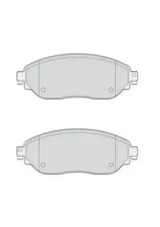 Гальмівні колодки передні Renault Trafic III / Opel Vivaro B / Nissan NV300 / Fiat Talento Jurid 573656J