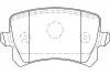 Тормозные колодки задние Audi Q3 VW Passat / Tiguan Jurid 573667J (фото 1)