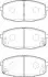 Колодки тормозные передние KIA Carens, Ceed/Hyundai I30 Jurid 573730J (фото 1)