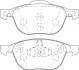 Тормозные колодки передние Ford C-Max II, Ecosport, Focus, Kuga, Transit Jurid 573753J (фото 1)