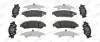 Тормозные колодки передние (16.8 мм) Suzuki SX4 Vitara 13- Jurid 573777J (фото 1)