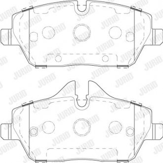 Тормозные колодки передние BMW I3 (2013 ->) Jurid 573841J