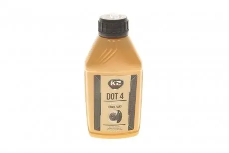 Рідина гальмівна DOT 4 Brake Fluid (500ml) K2 T1041