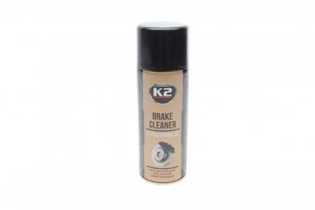 Засіб для очистки компонентів гальмівної системи Brake Cleaner (400мл) K2 W103