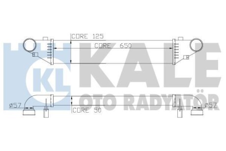 DB Інтеркулер W203 2.0/2.7CDI Kale 347500