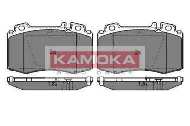 Тормозные колодки передние (17.2мм) (система BREMBO) MB C/M/S-Class 98-13 KAMOKA JQ1012852 (фото 1)