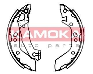 Тормозные колодки (задние) (барабанные) (180x37) Hyundai Accent II 00-06 KAMOKA JQ202034