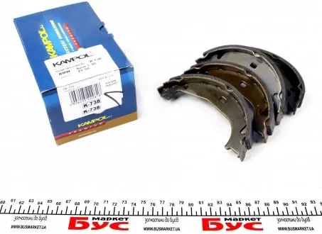 Колодки ручника BMW 3 (E36) 90-00 (160x25) KAMPOL K-738