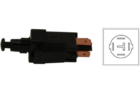 PARTS DAEWOO Выключатель STOP-сигналов (4-х конт.) Leganza, Nubira, Matiz, OPEL, KAVO EBL-1003