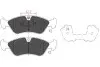 PARTS OPEL гальмівні колодки передн.Astra,Omega A,Vectra A,Daewoo Nexia,Lanos 1.6 KAVO KBP-1004 (фото 1)