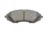 Колодки тормозные (передние) Daewoo Lanos/ Nubira 1.6-2.2 97- (142.9x44) KAVO KBP-1008 (фото 5)