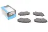 Колодки тормозные (передние) Hyundai Tucson 04-/Sonata 05-10/Grandeur 05-/Kia Opirus 06- (131.5x56) KAVO KBP-3020 (фото 1)