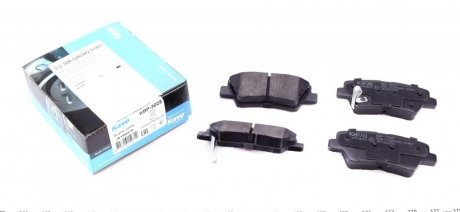 Колодки тормозные (задние) Hyundai Accent/Elantra/Sonata/Tucson/ Kia Rio/Ceed (Akebono) KAVO KBP-3025