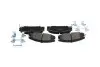 PARTS OPEL колодки гальмівні передн.Frontera 92- KAVO KBP-3503 (фото 3)