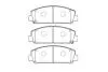 PARTS NISSAN Гальмівні колодки передн. INFINITI QX56 5,5 12- KAVO KBP-6611 (фото 1)