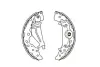 PARTS HYUNDAI Колодки барабанные задн.H-1,Kia Carnival 99- KAVO KBS-3405 (фото 1)