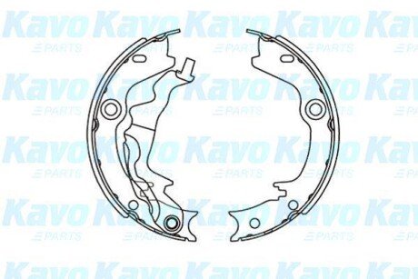 PARTS HYUNDAI Тормозные щеки Accent -10, KIA Rio 05- KAVO KBS-3416