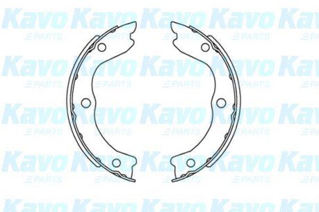 PARTS NISSAN Колодки ручн. торм. X-Trail 01- KAVO KBS-7428