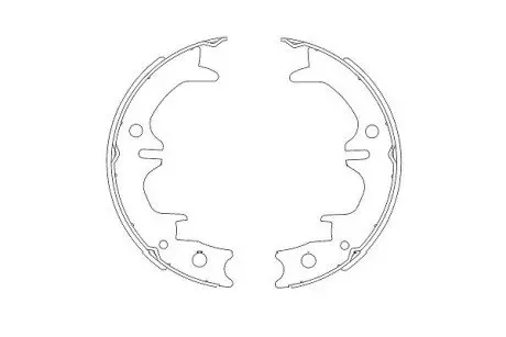 PARTS TOYOTA щоки гальмівні Camry -01 KAVO KBS-9911