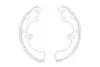 PARTS щоки гальмівні TOYOTA Corolla -00 KAVO KBS-9918 (фото 1)