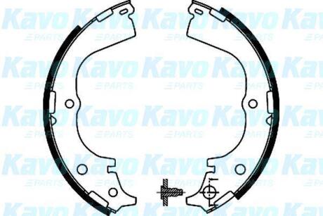 PARTS TOYOTA щоки гальмівні HIACE IV 95- KAVO KBS-9920