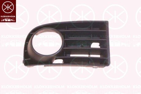 Накладка бампера переднего правая VW Golf V 03-09 KLOKKERHOLM 9524996