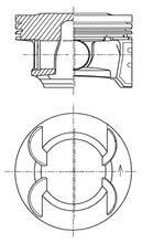 Поршень CHEVROLET / CHEVROLET OPEL 79,50 +0,50 KOLBENSCHMIDT 41492620