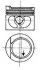 Поршень 0.50 VW Caddy/Golf/Jetta/Passat 1.6 и 73-04 (81.51 mm) KOLBENSCHMIDT 93872620 (фото 1)