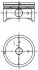 A_Поршень, комплект FORD/VOLVO Focus,Mondeo,Fiesta,C30,S40,S80,V50 2,0i 16V 00- KOLBENSCHMIDT 99457600 (фото 1)