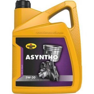 Масло моторное 5W-30 синтетика 5 л ASYNTHO A3/B4 SL/CF KROON OIL 20029