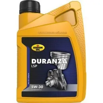 Масло моторное 5W-30 синтетика 1 л DURANZA LSP A1/B1, A5/B5 SL/CF KROON OIL 34202