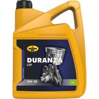 Олива моторна 5W-30 синтетика 5 л DURANZA LSP Ford A1/B1, A5/B5 SL/CF KROON OIL 34203