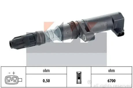 Котушка запалювання KW 470 432