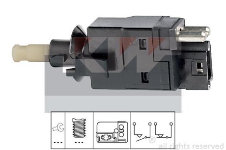 Вимикач світла заднього ходу KW 510 088