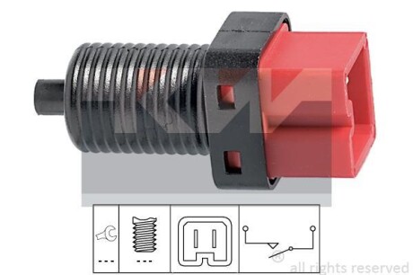 Датчик педали тормозов/сцепки (аналог EPS 1.810.184/Facet 7.1184) KW 510 184