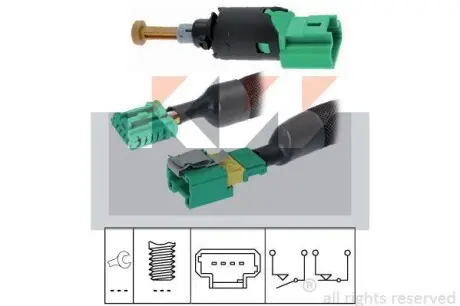 Датчик увімкнення стоп-сигналу KW 510 213K