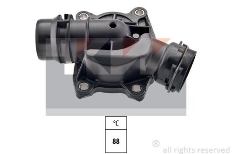 Термостат (аналог EPS 1.880.429/Facet 7.8429) KW 580 429