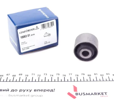 Сайлентблок балки (задней/снаружи) Audi 80/90 LEMFORDER 10063 01